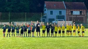 Kämpferische E-Junioren unterliegen in Orlamünde mit 2:7